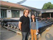 國(guó)外客戶參觀工廠并達(dá)成合作協(xié)議